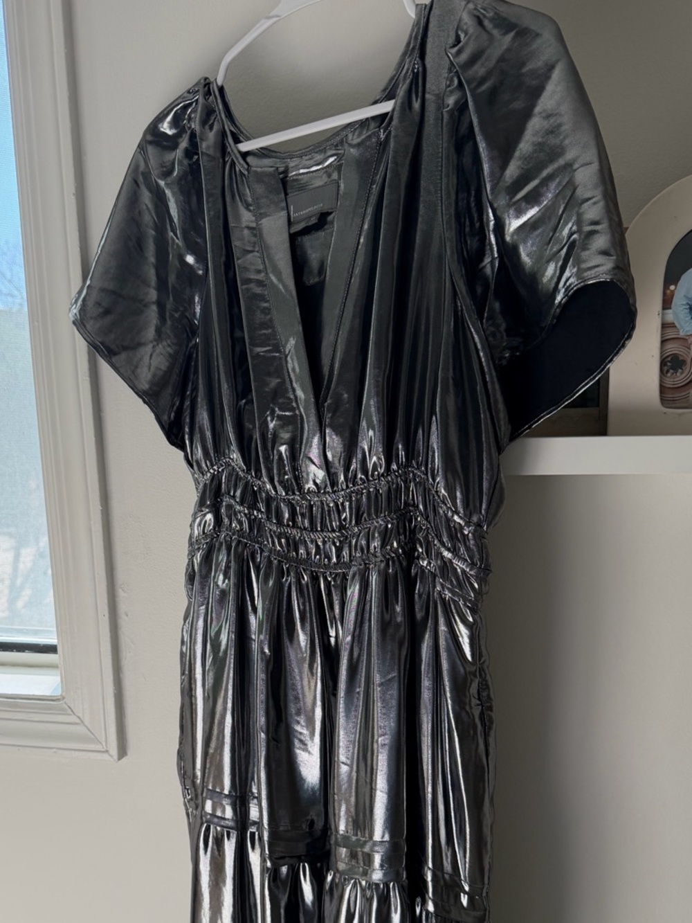 Anthropologie Emerson Metallic Maxi Dress - Picture 4 of 6